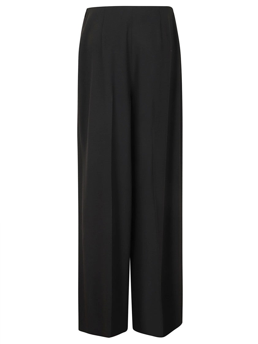 Alberta Ferretti Wide-Leg High-Waisted Trousers