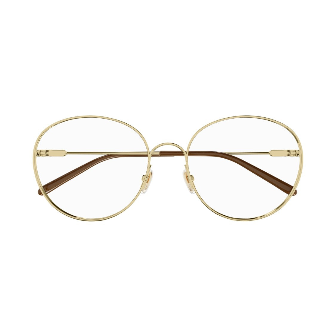 Chloé Ch0209o Delicate Gold-Tone Metal Frame Eyeglasses