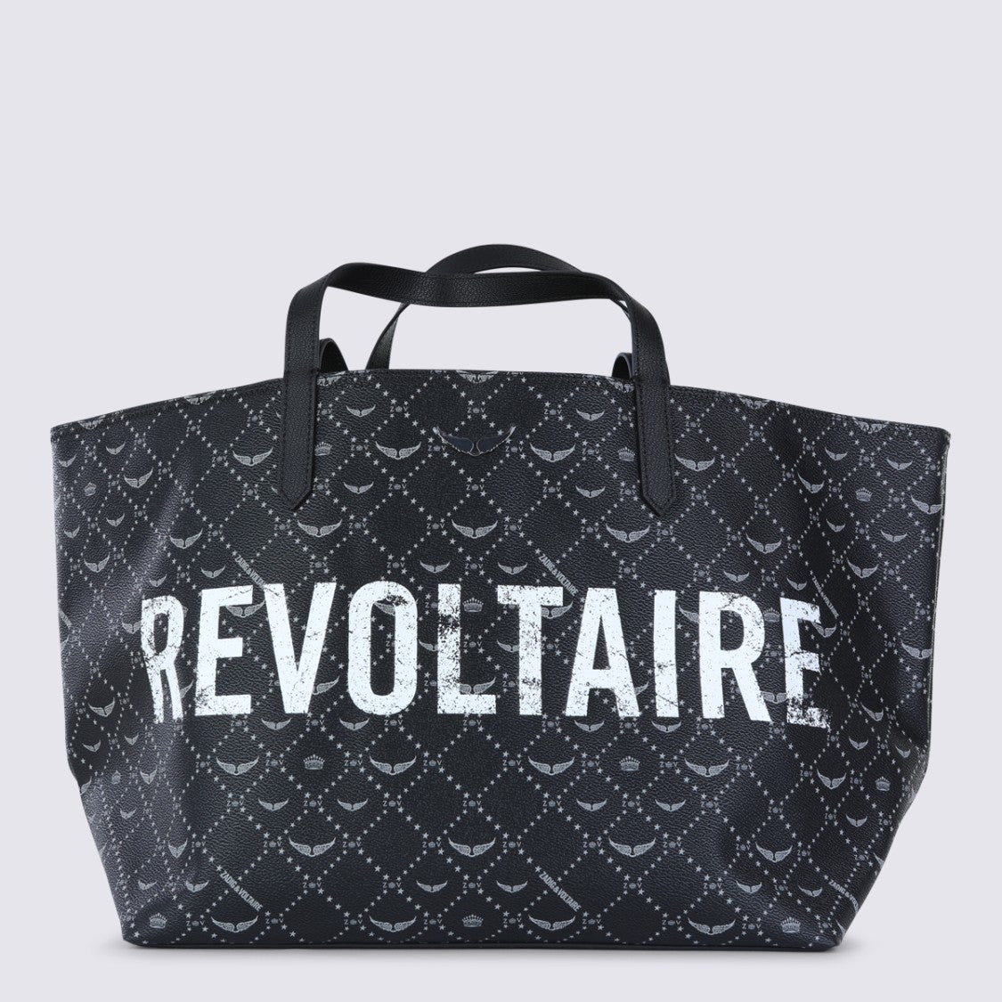 Zadig & Voltaire Black Shopper Xl Tote