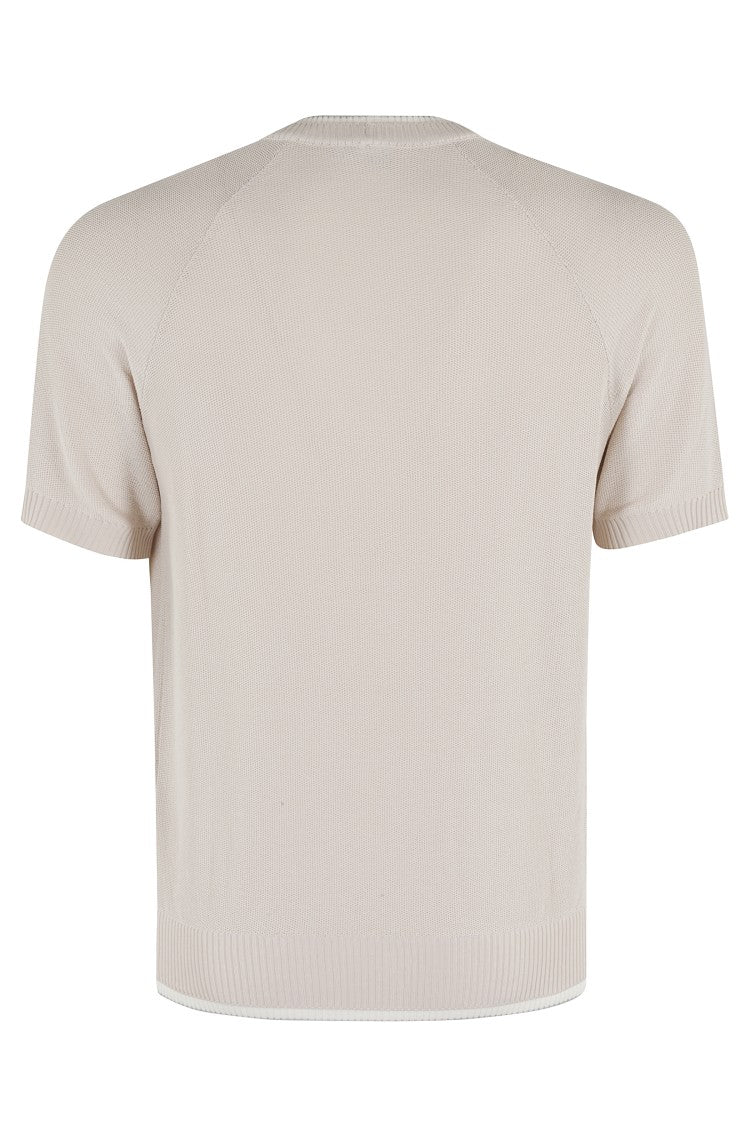 Eleventy Premium Short-Sleeve Knit Jersey