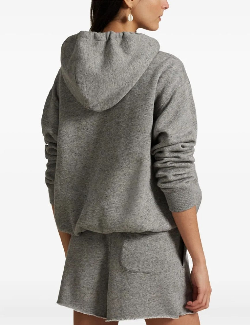 Polo Ralph Lauren Relaxed Fit Knit Sweatshirt With Playful Bear Graphic