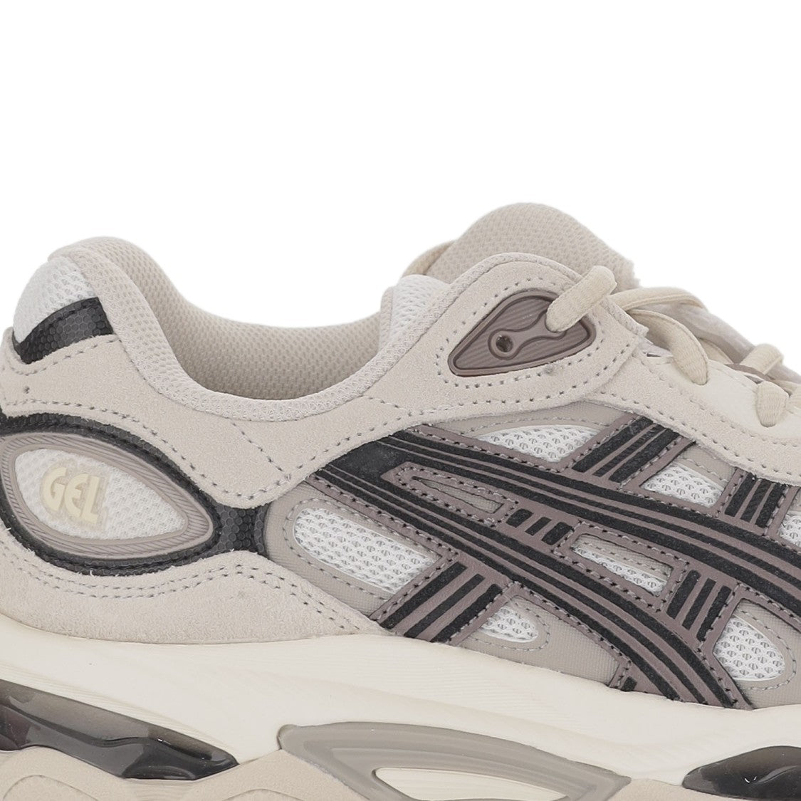 Asics Multicolor Gel-Nyc 12.1 Leather Mesh Sneakers