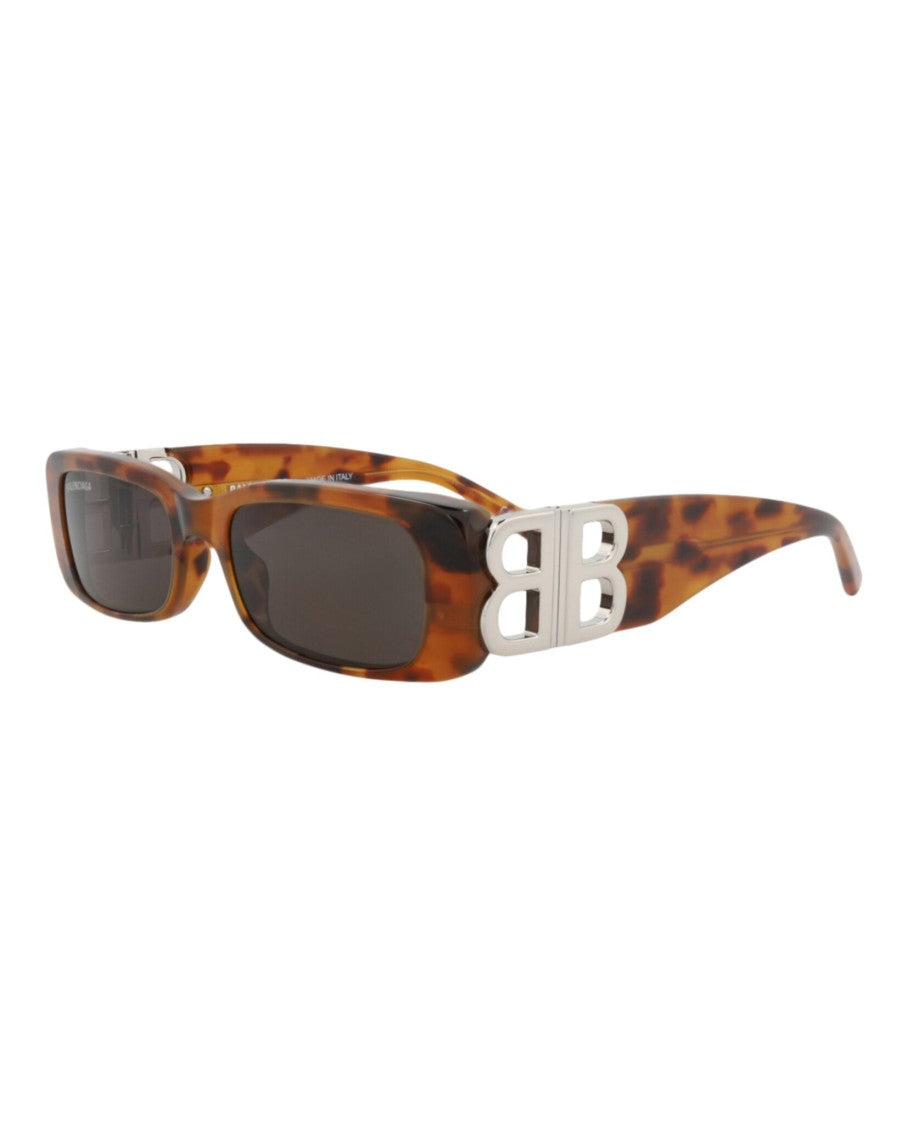 Balenciaga Square-Frame Recycled Acetate Sunglasses
