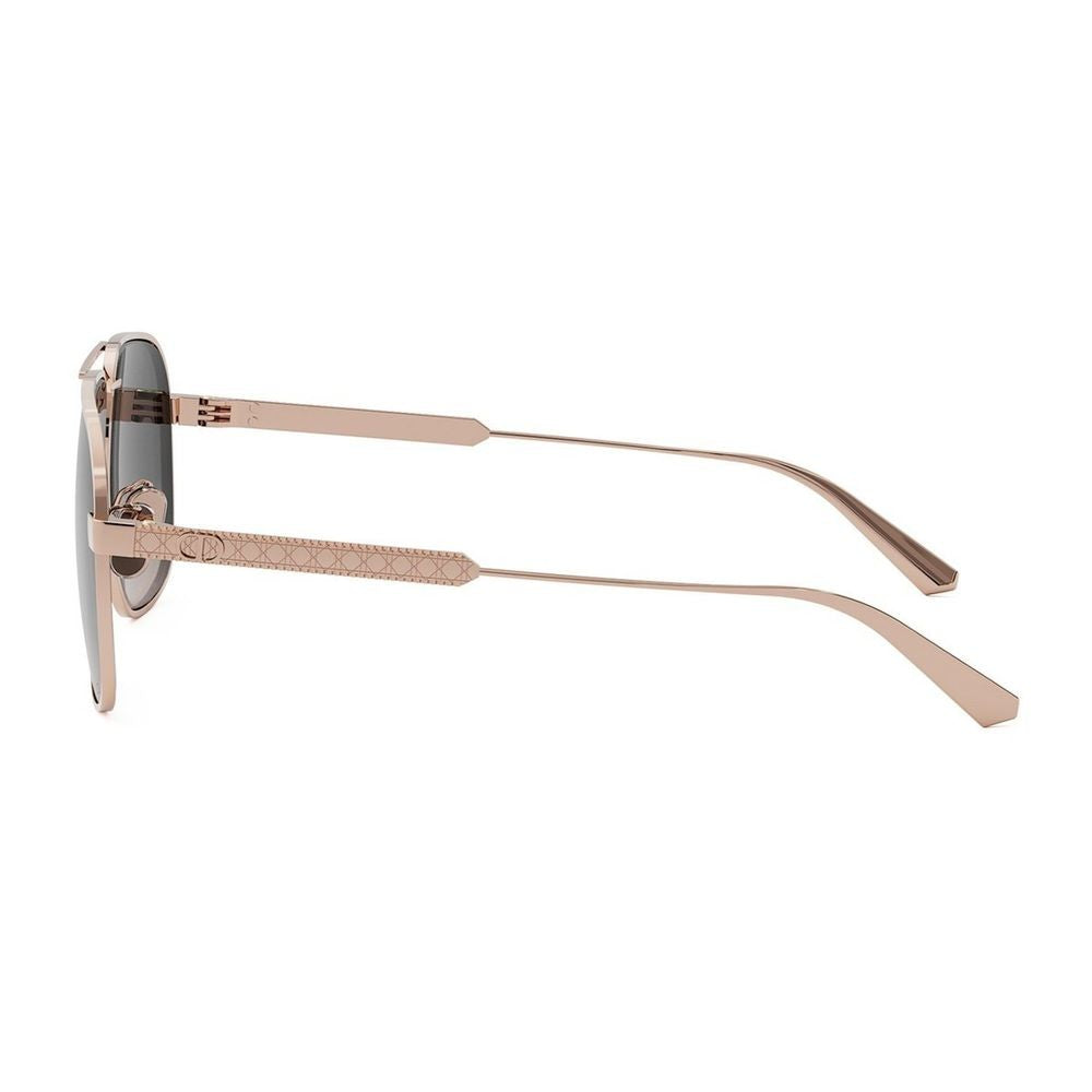 Dior Cannage A3u Oversized Pilot Sunglasses