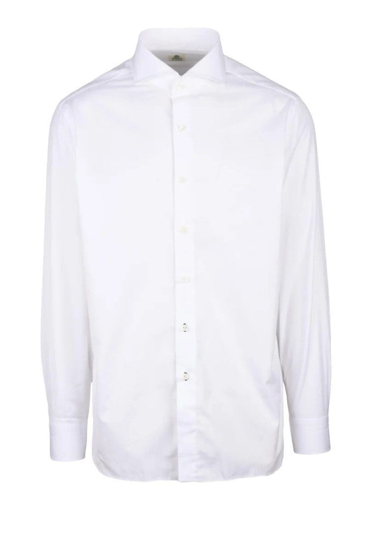 Luigi Borrelli Napoli Cotton Shirt - White
