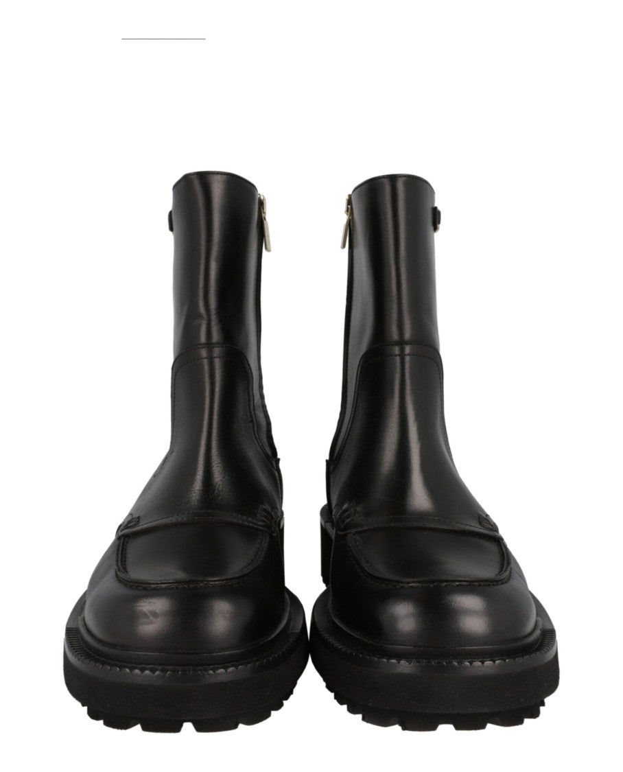 Ferragamo Oreste Leather Bootie