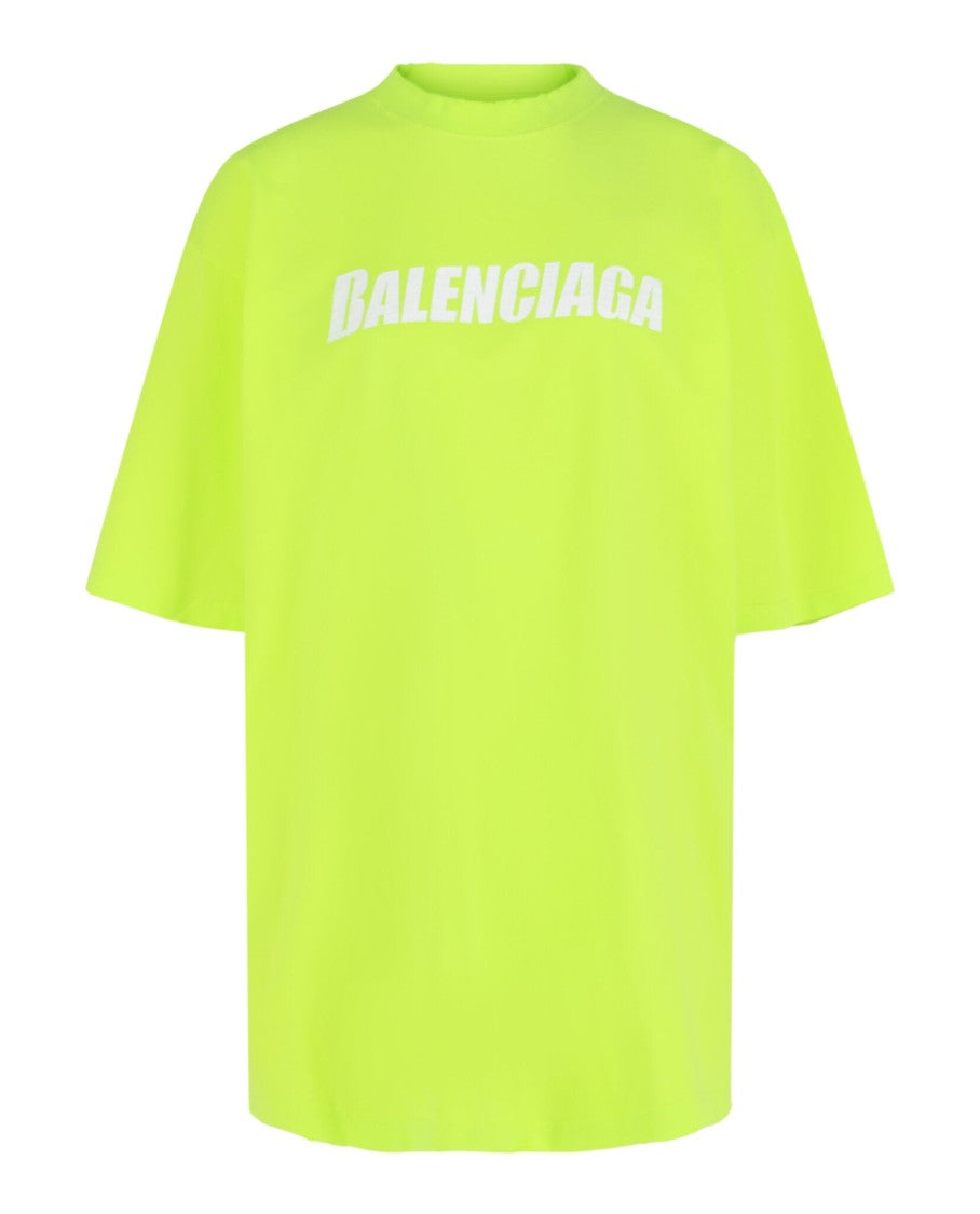 Balenciaga Caps Vintage Jersey Boxy T-Shirt