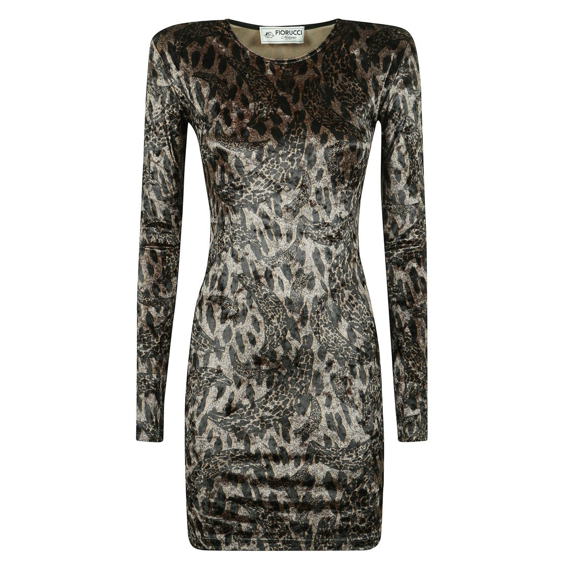 Fiorucci Long-Sleeved Bodycon Mini Dress