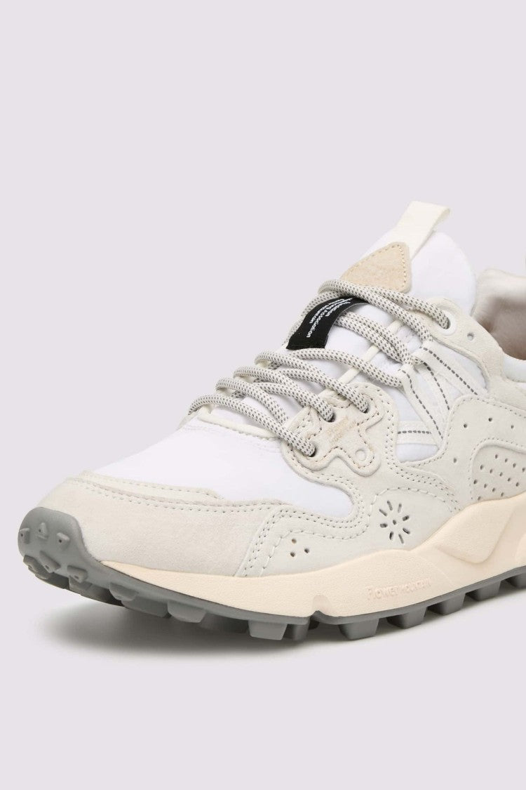 Flower Mountain Low-Profile Sneakers With Floral Cutout Details