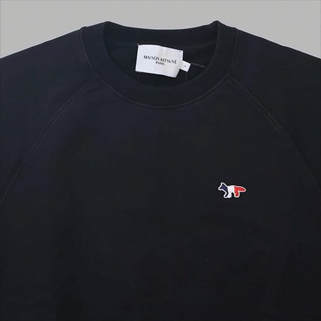 Maison Kitsuné Classic Crew Neck Long-Sleeve T-Shirt With Embroidered Logo