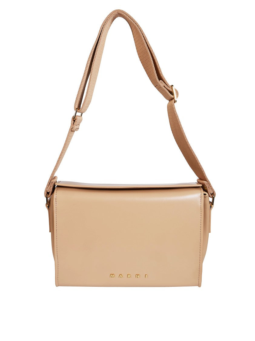 Marni Kids Mw115f Vivian Bag Embossed Glossy Shoulder Bag