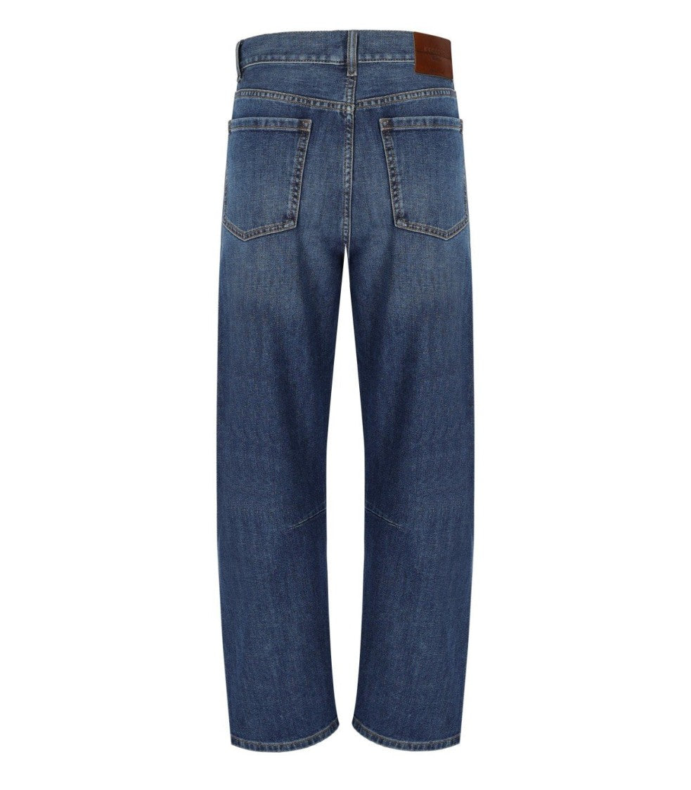 Max Mara Caprile Blue Barrel Jeans
