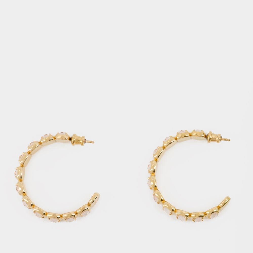 Ivi Medium Toy Earring - Gold Crystal - Or