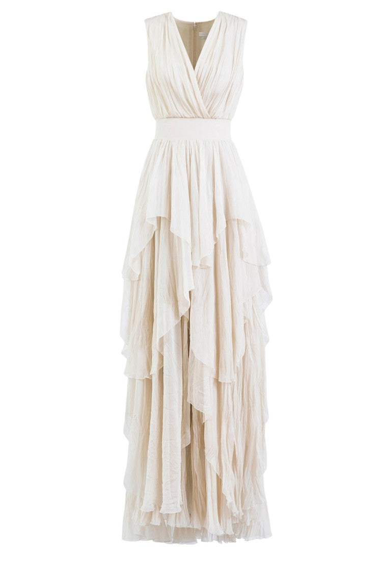 Saiid Kobeisy Skin Muslin Dress