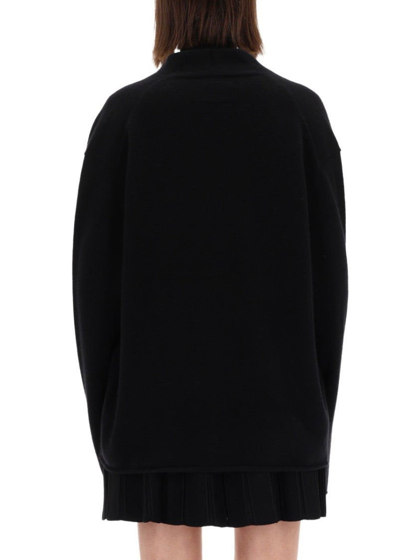 Guest In Residence Everywear Loose Black Cashmere Cardigan