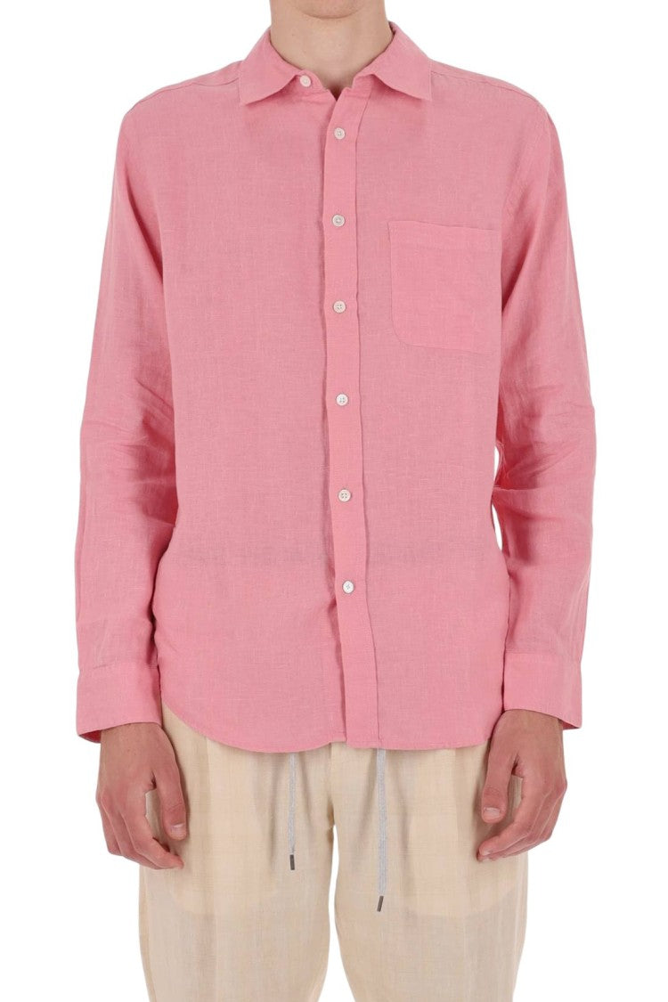 Portuguese Flannel Linen Pocket Shirt