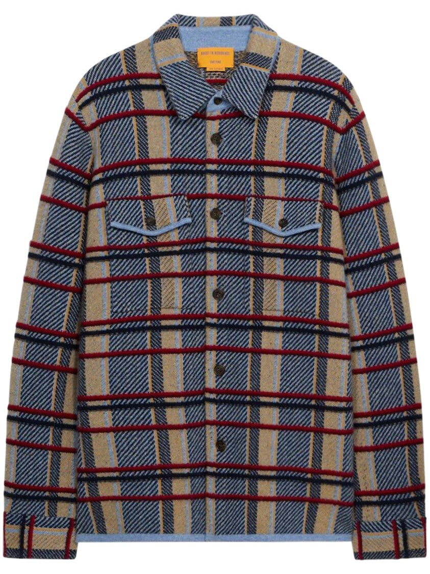 Guest In Residence Plaid Work Shirt With Structured Collar