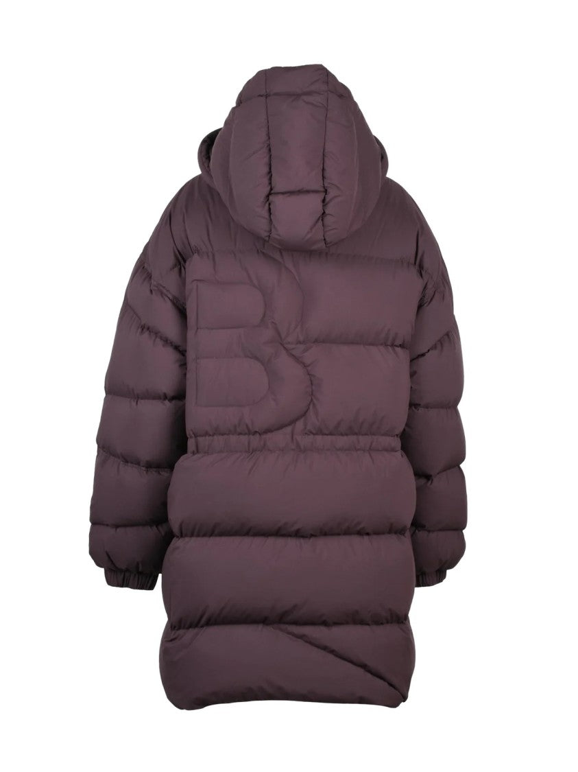 Bacon Deep Red Polyester Double B Parka Down Jacket