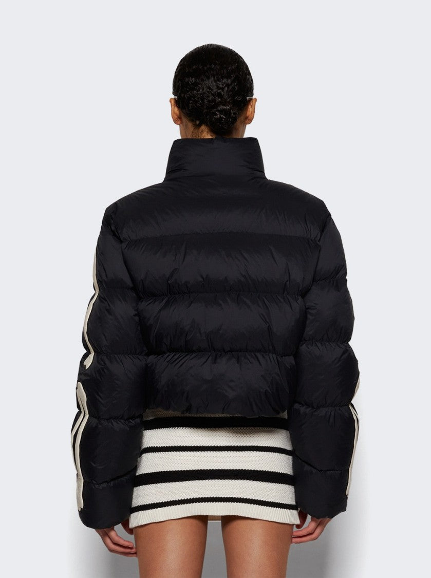 Amiri Bones Cropped Down Jacket Black