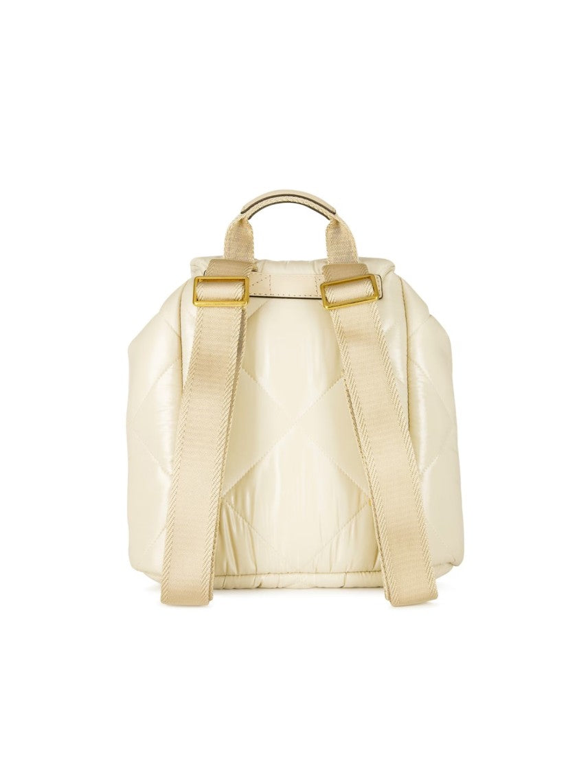 Moncler Puf Foldover Top Logo Backpack