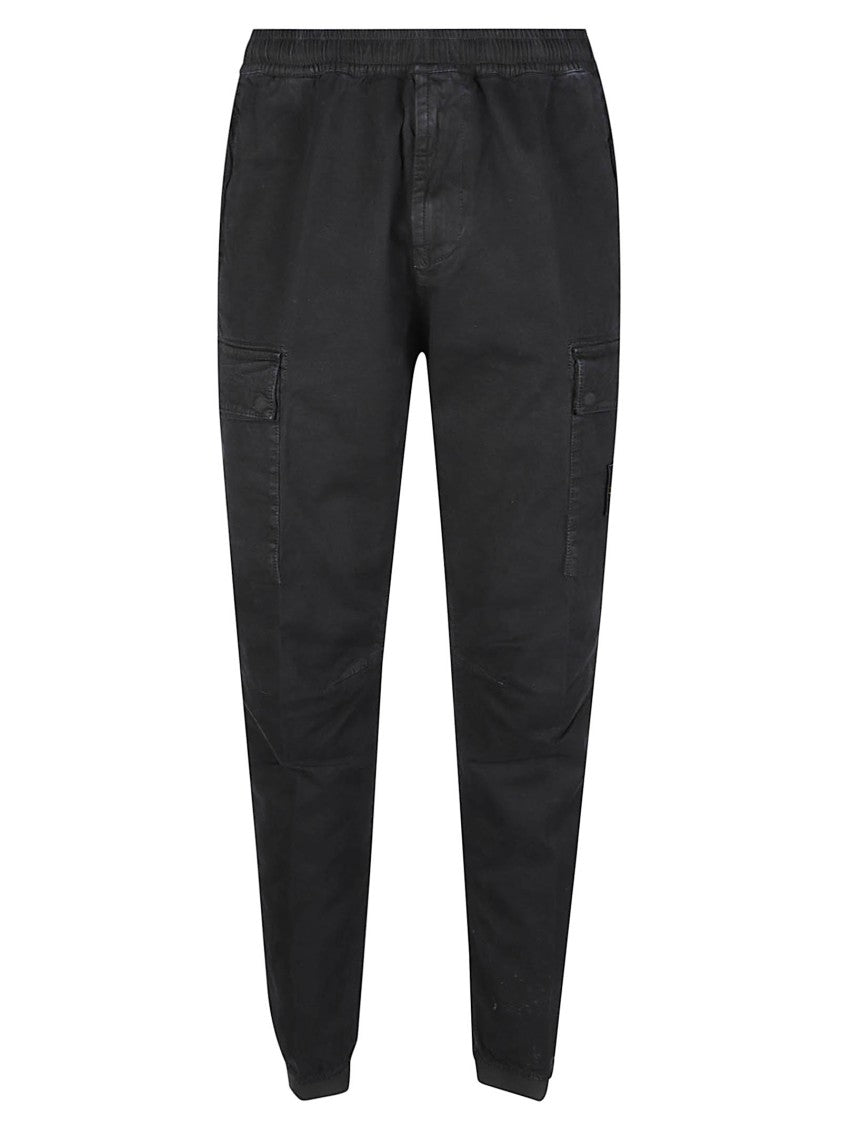 Stone Island Regular Tapered Elastic Waist Cotton Pants
