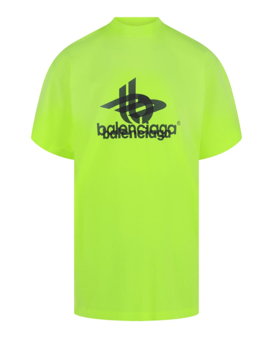 Balenciaga Layered Sports Logo T-Shirt