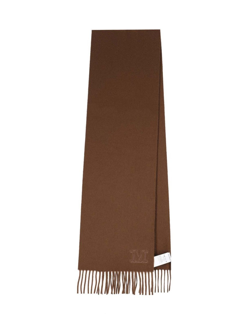 Max Mara "Wsdalia" Cashmere Scarf Brown