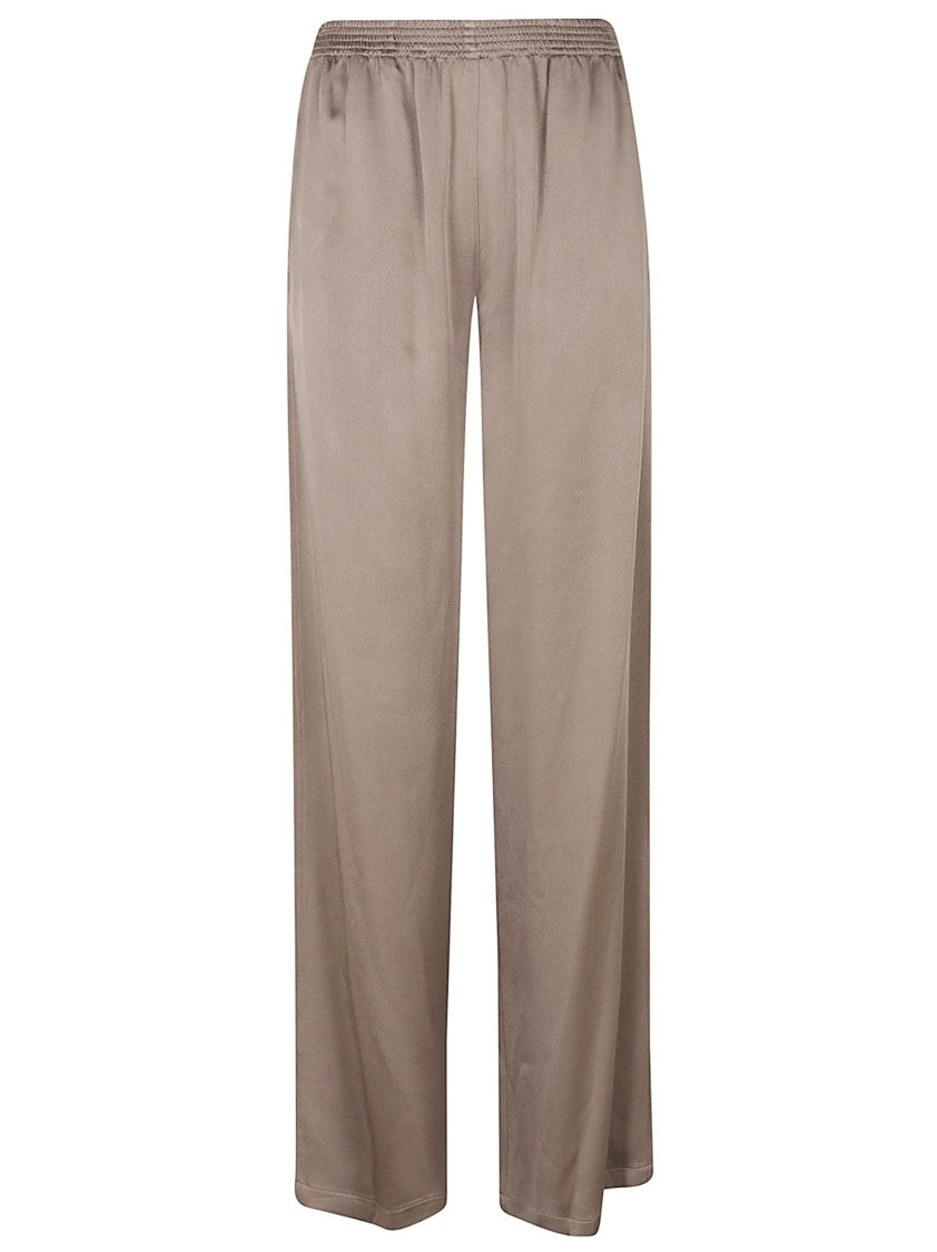 Fabiana Filippi Wide-Leg Trousers With Elastic Waistband And Soft Draping