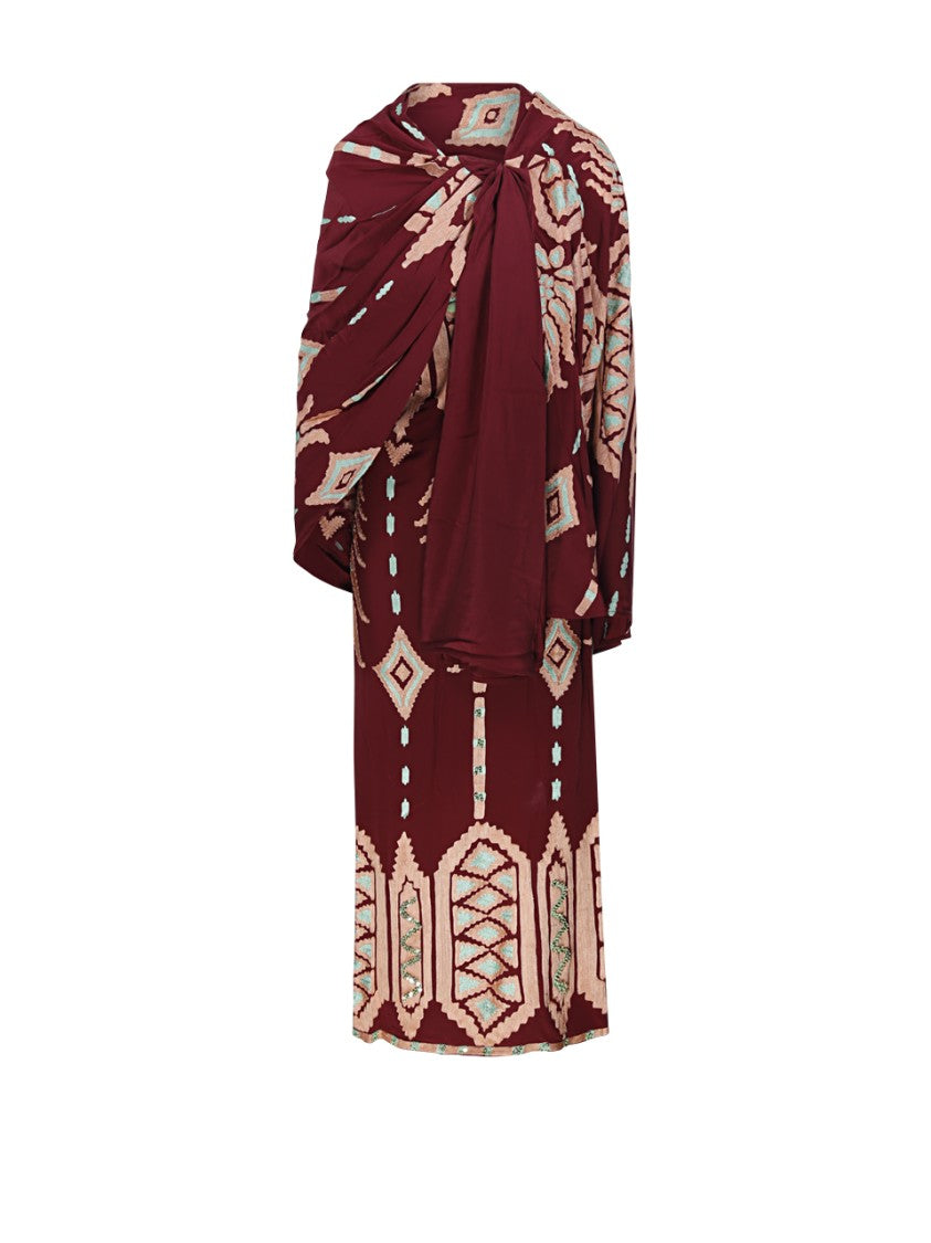 Johanna Ortiz Wedge Weave Ankle Dress