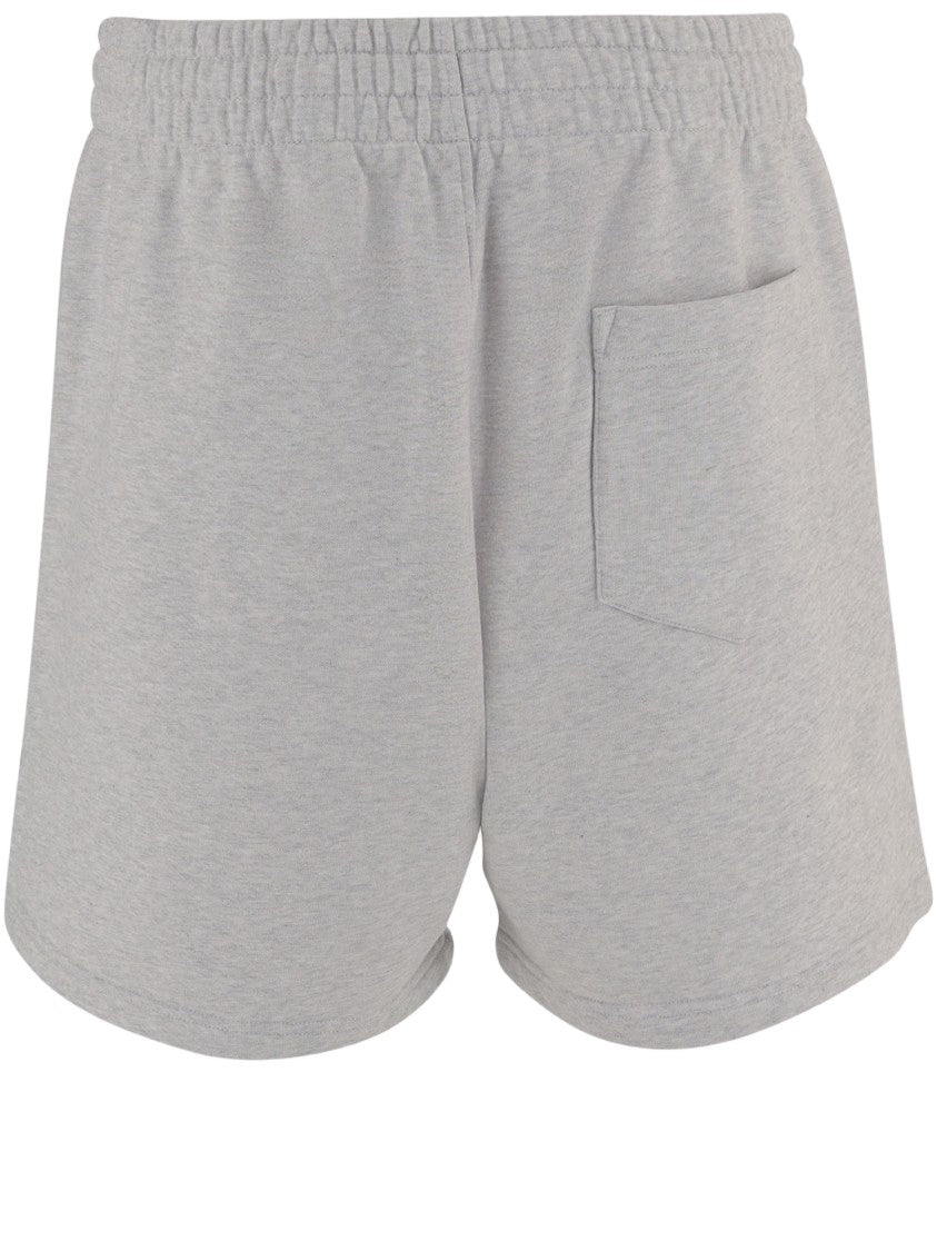 Casablanca Light Grey Shorts With Elasticated Waist