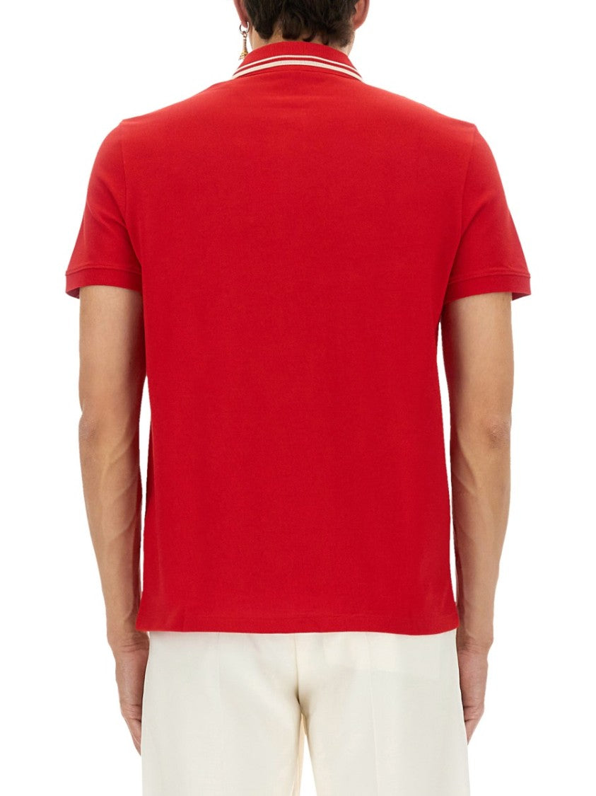 Valentino Polo Shirt With Signature Vlogo