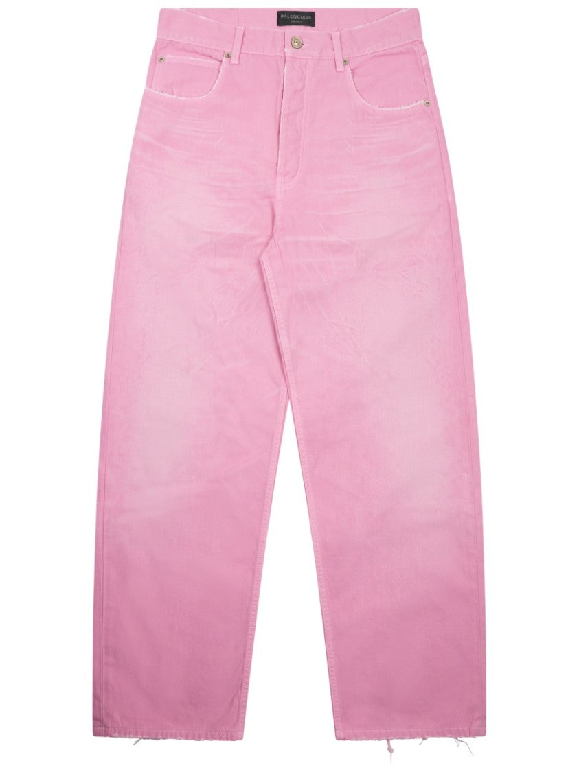 Balenciaga Relaxed-Fit Pants With Five-Pocket Design