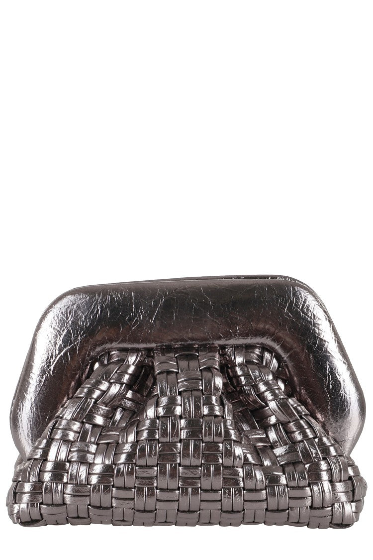 Themoirè Geo Micro Bag With Woven Pattern