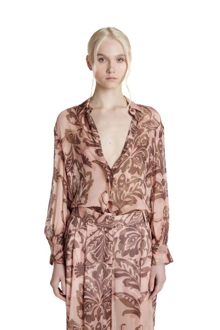 Simona Corsellini Multicolor Cotton Shirt