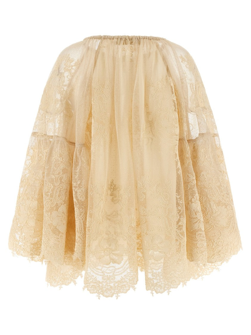 Zimmermann 'Hypnotic Tiered Lace' Blouse