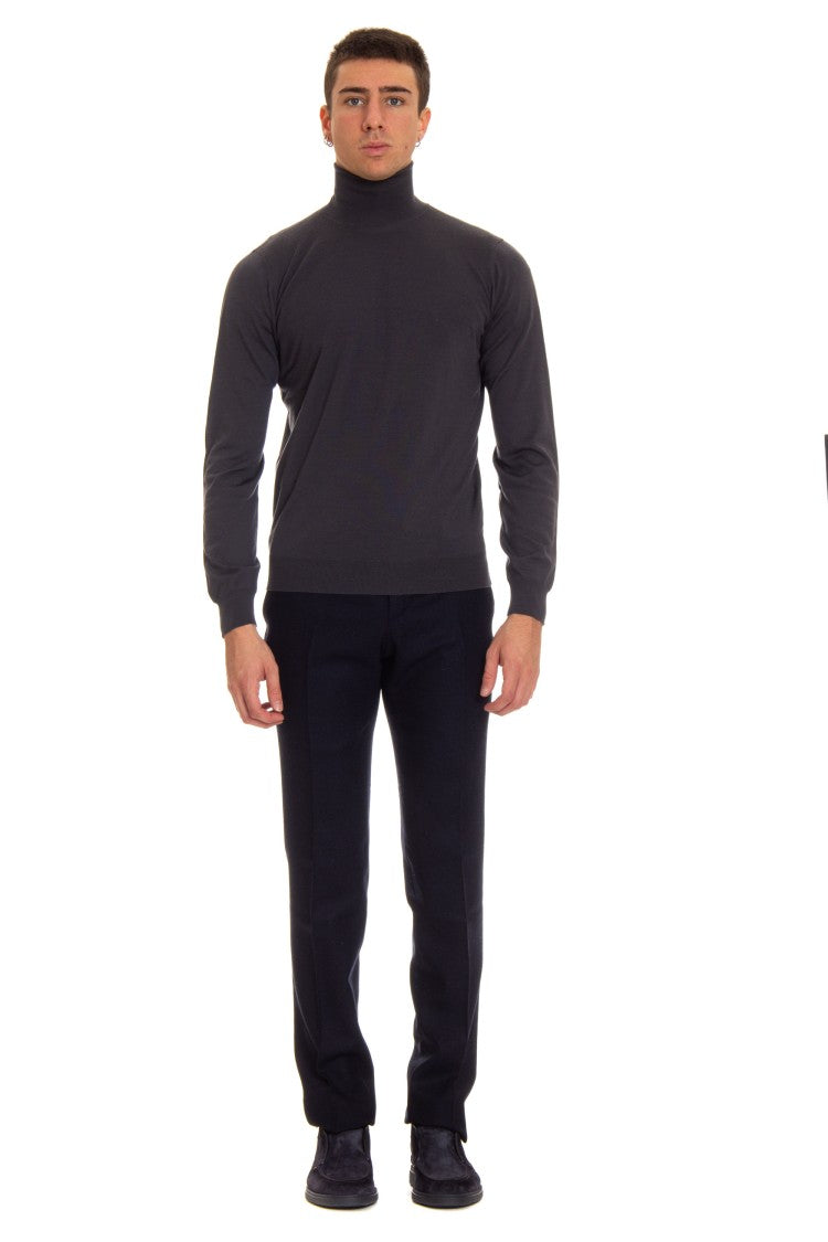 Drumohr Fine Super 140'S Wool Turtleneck