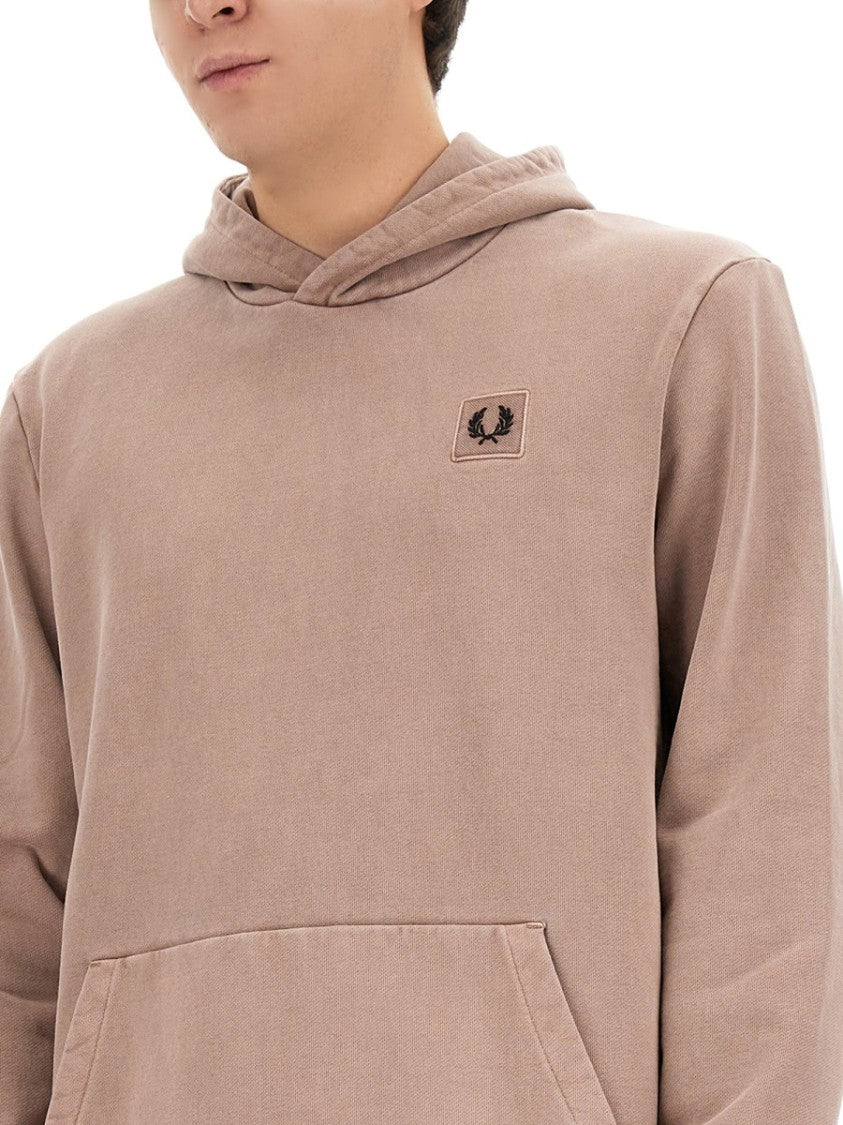 Fred Perry Relaxed Fit Hoodie