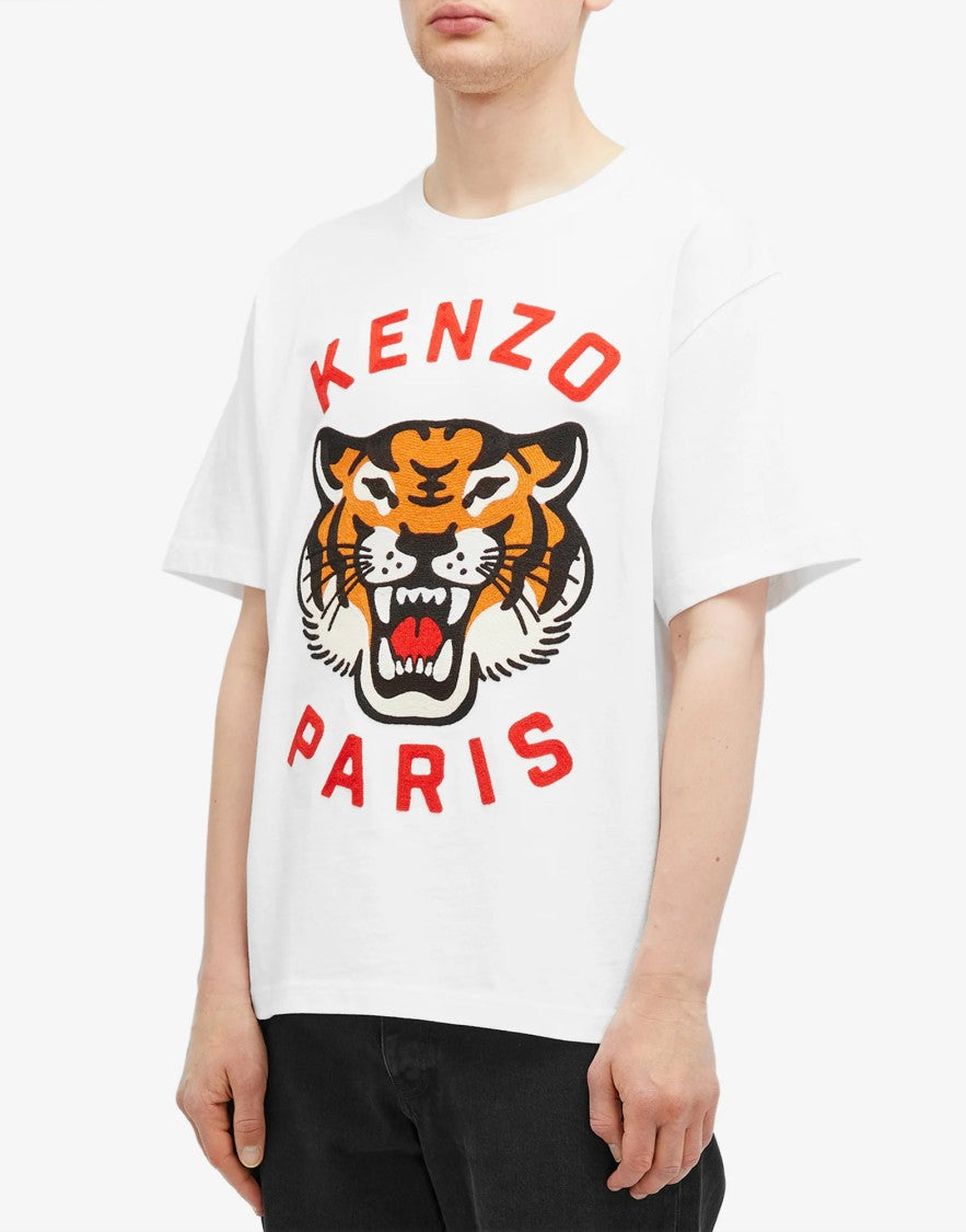 Kenzo Lucky Tiger Logo Oversize T-Shirt