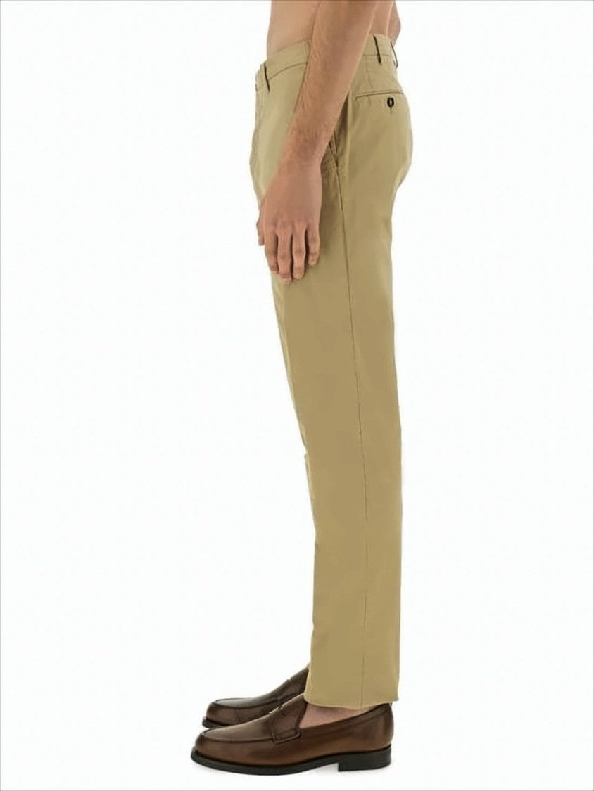 Pt Torino Straight-Fit Tailored Pants With Refined Detailing