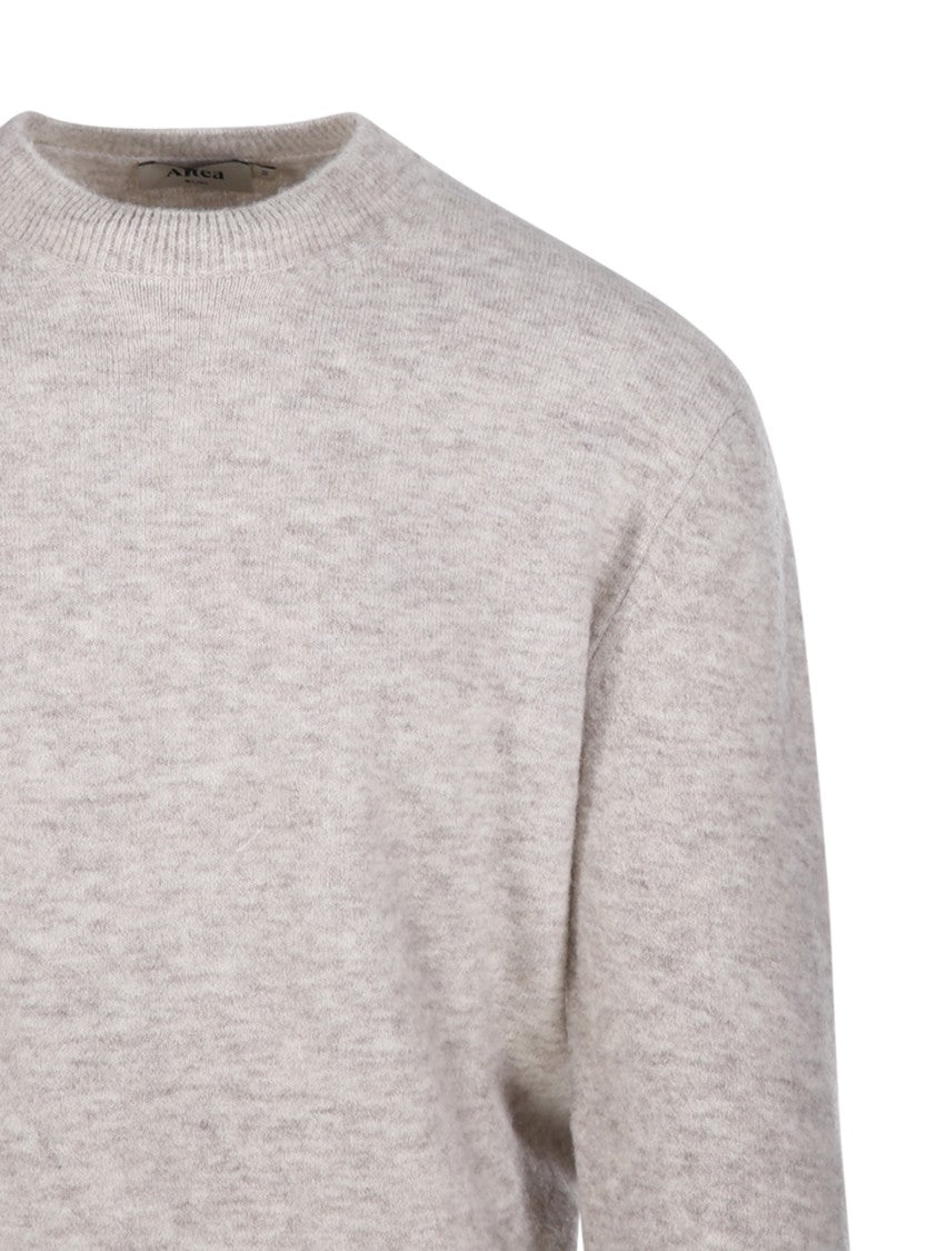 Altea Soft Blend Knit Sweater With Ribbed Hem