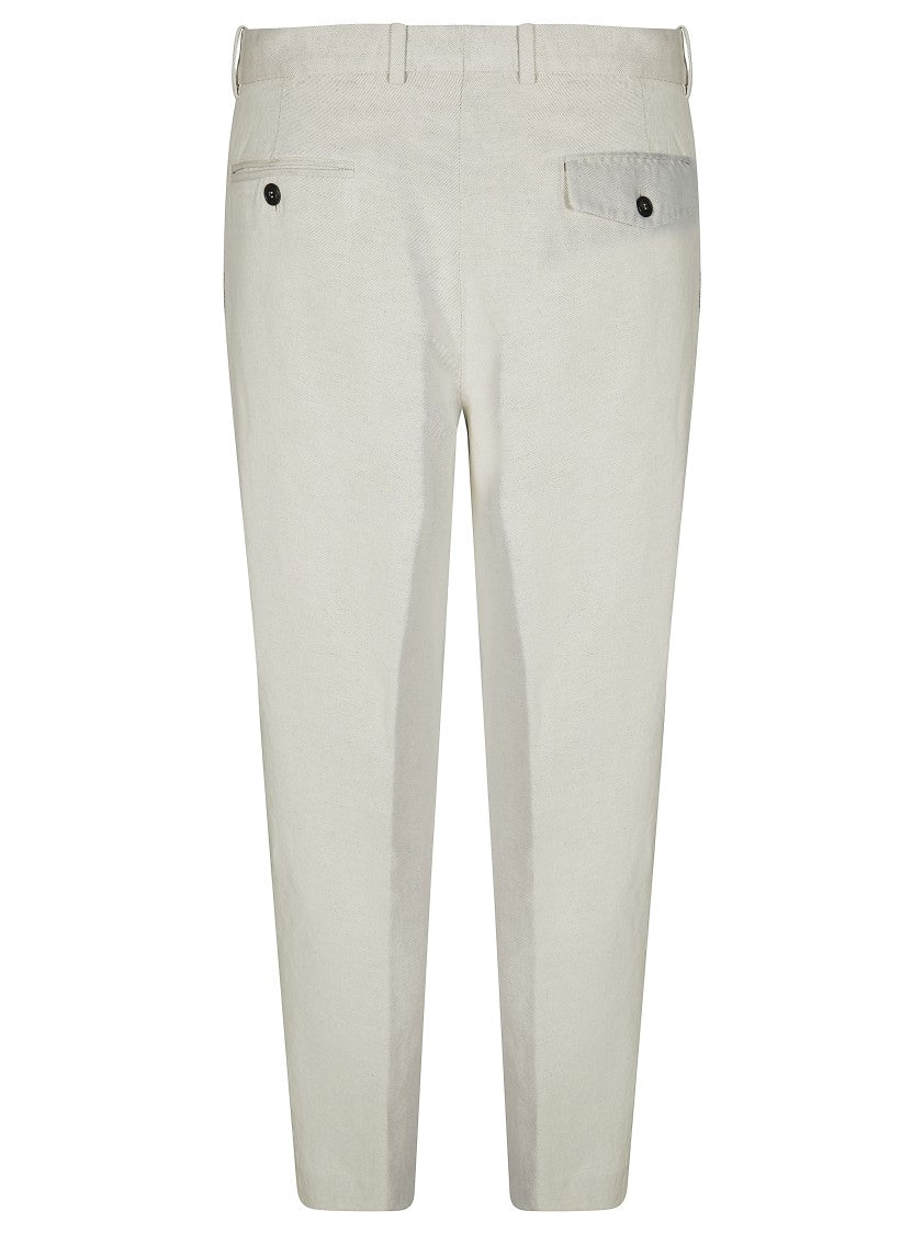 Circolo Single Front Pleat Chino Pants