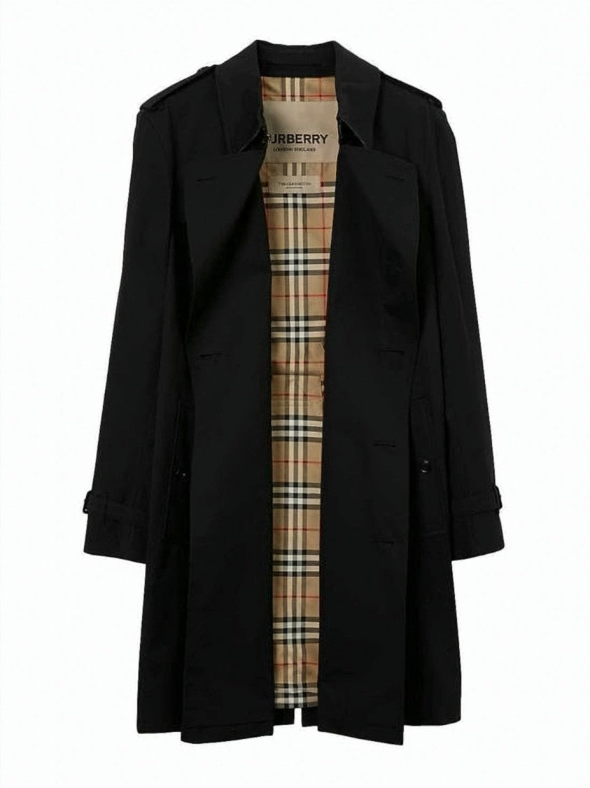 Burberry Mid-Length Kensington Heritage Trench Coat