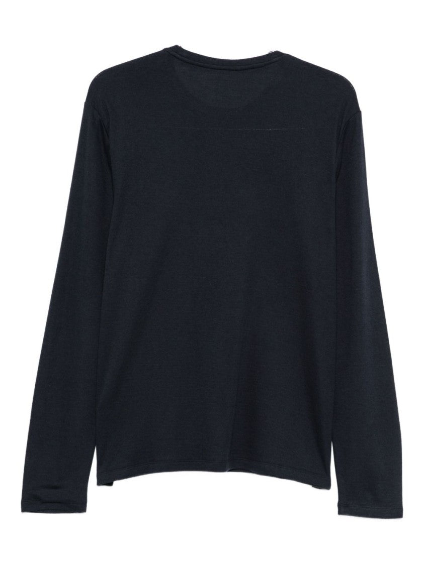 Majestic Filatures Crew Neck Long-Sleeve T-Shirt In Cashmere