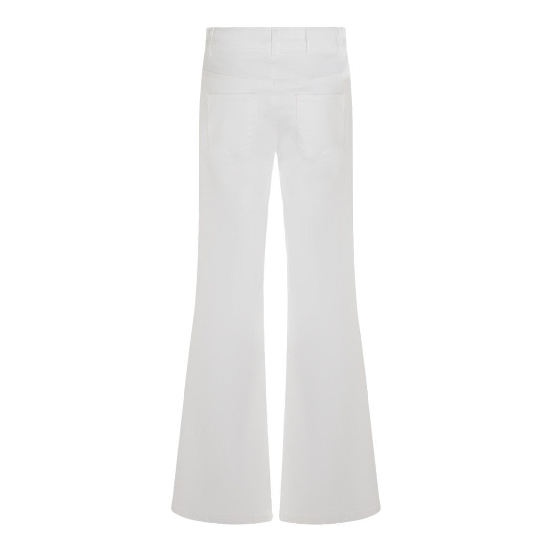 Twin-Set High-Waisted Flared Jeans With Classic Five-Pocket Style