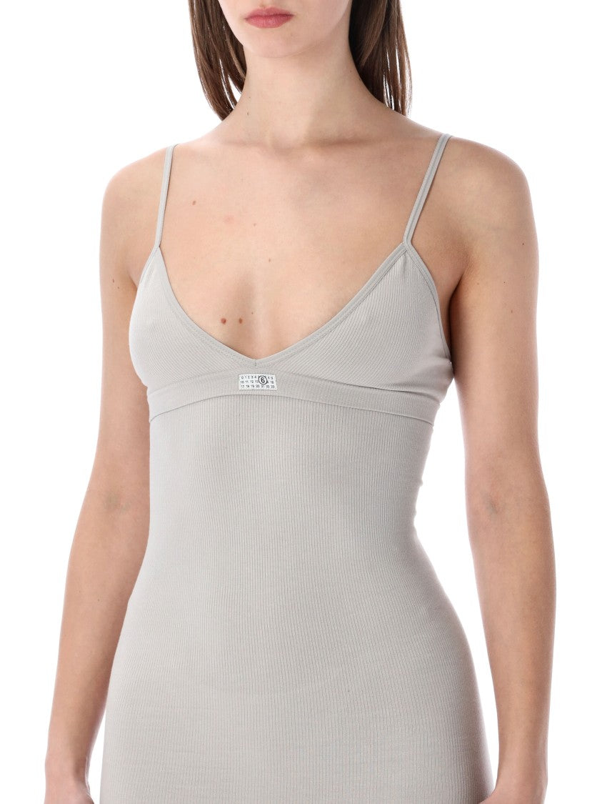 Mm6 By Maison Margiela Seamless Slip Dress With Adjustable Straps