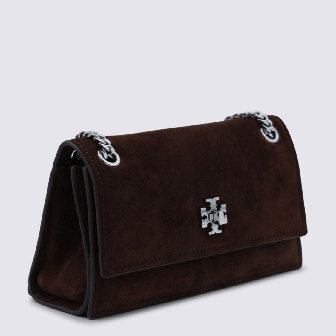 Tory Burch Dark Cocoa Leather Crossbody Bag