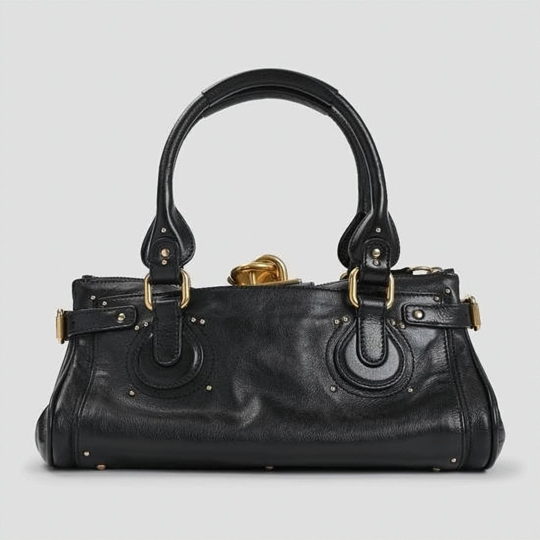 Chloé Smooth Leather Shoulder Bag With Gold-Tone Hardware