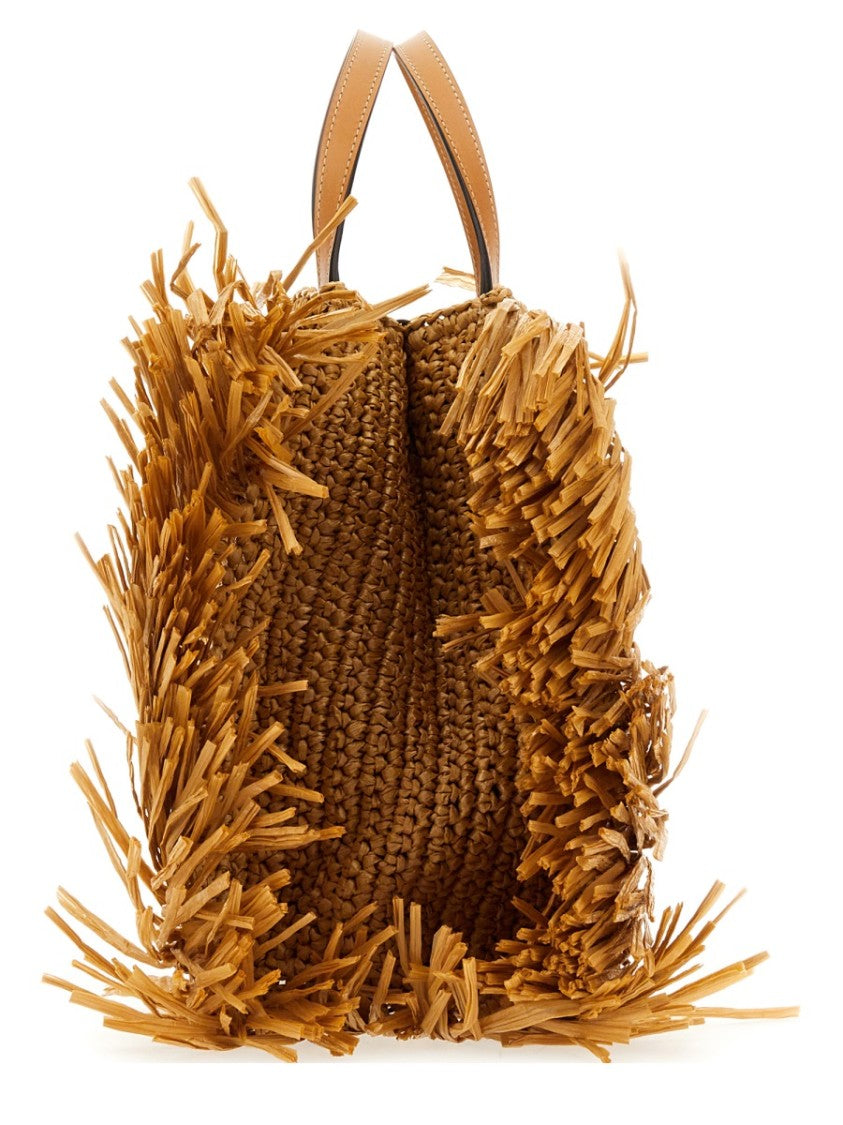 Etro Raffia Tote Bag
