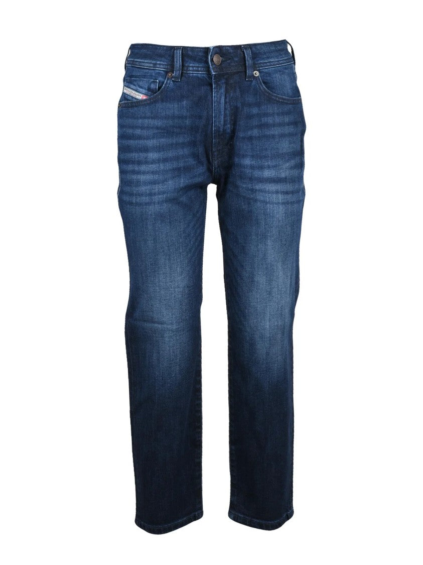 Diesel Blue Cotton-Blend D-Joy Slim Jeans