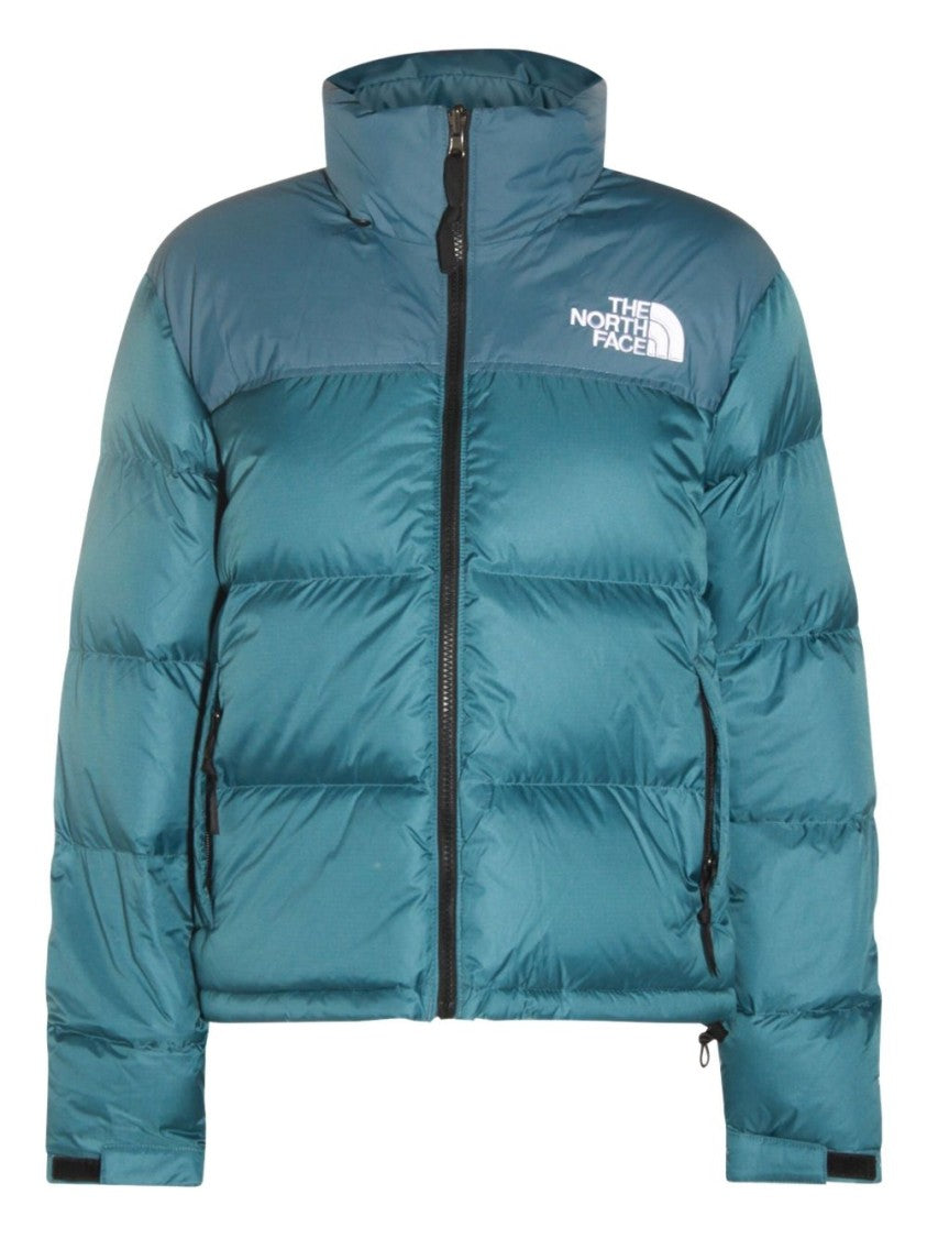 The North Face Structured Blue Coat With Classic Silhouette